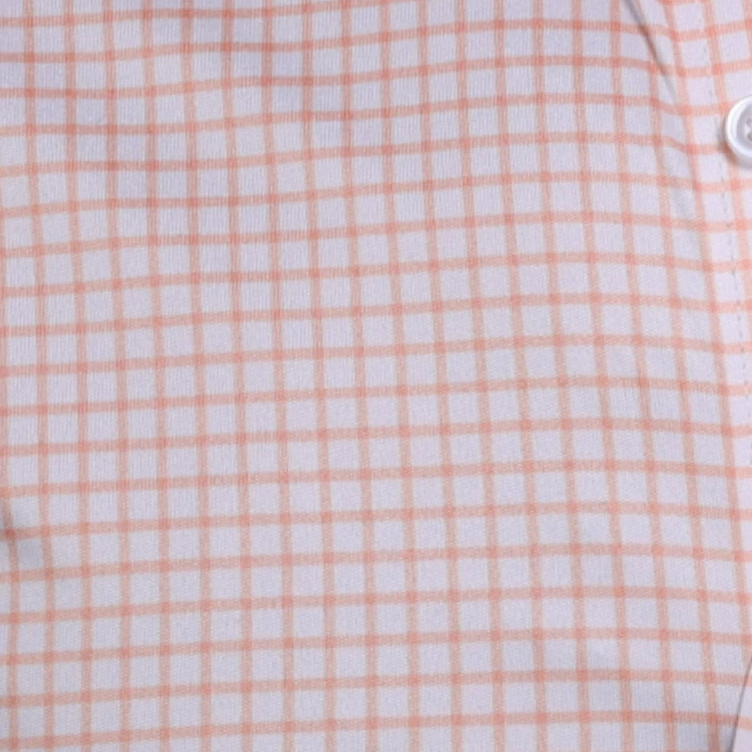 Semi-Spread Collar Polo Orange Grid - Image 7