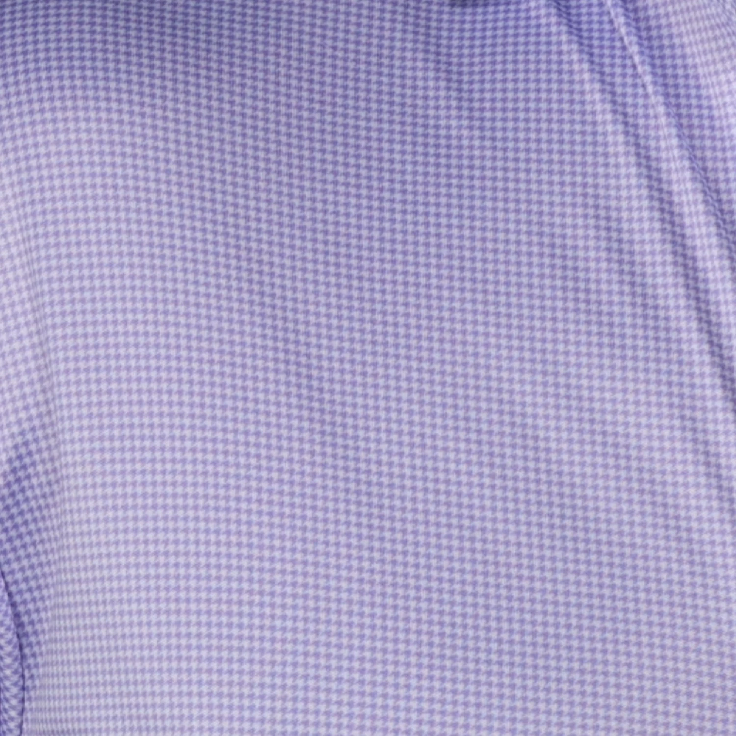 Quattro Flex Dress Shirt With Semi-Spread Collar Lavender Houndstooth - Image 3