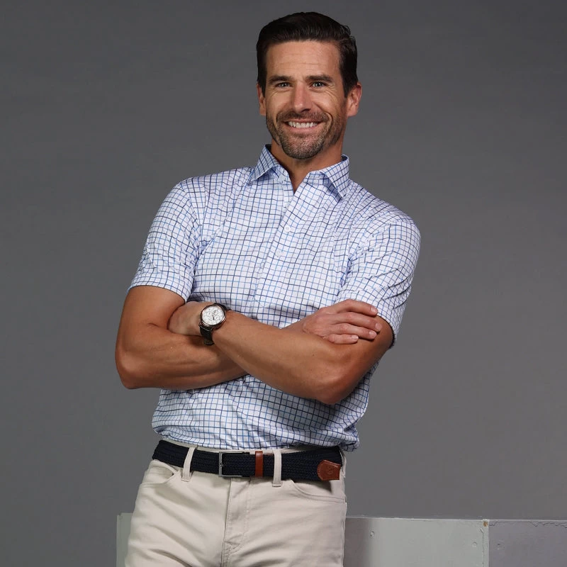 The Bradford Semi-Spread Collar Polo