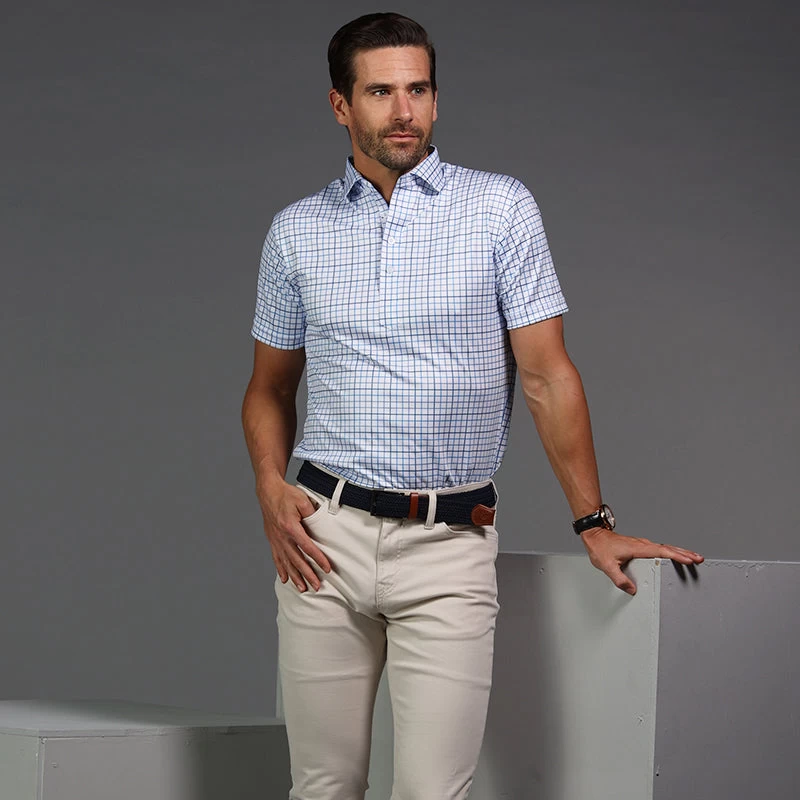 The Bradford Semi-Spread Collar Polo - Image 3