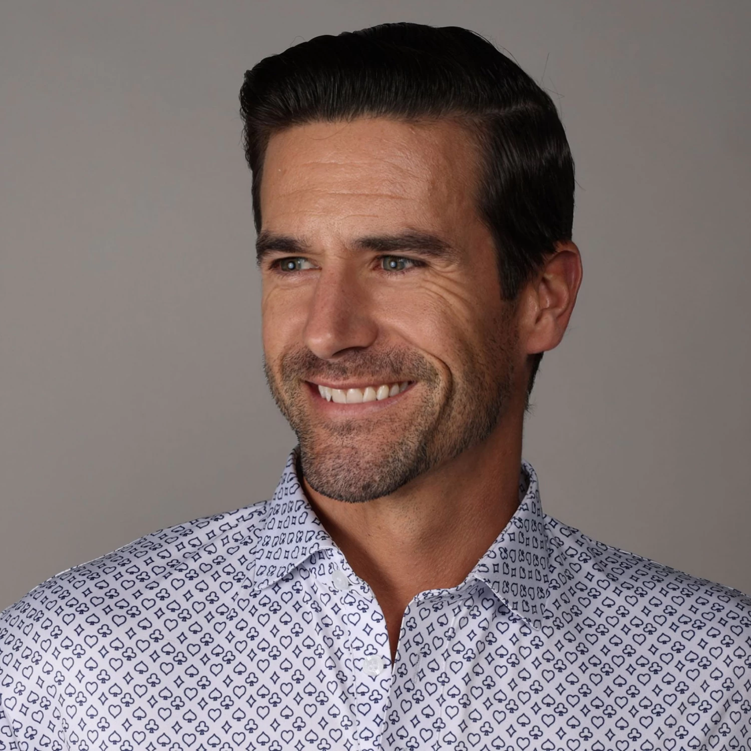 Semi-Spread Collar Polo Royal Flush - Image 2