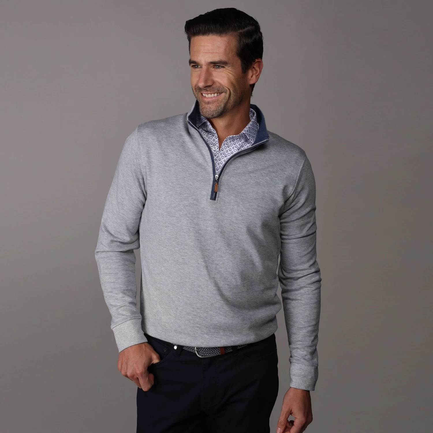 Semi-Spread Collar Polo Royal Flush - Image 4