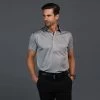 Semi-Spread Collar Polo Rocco Grey