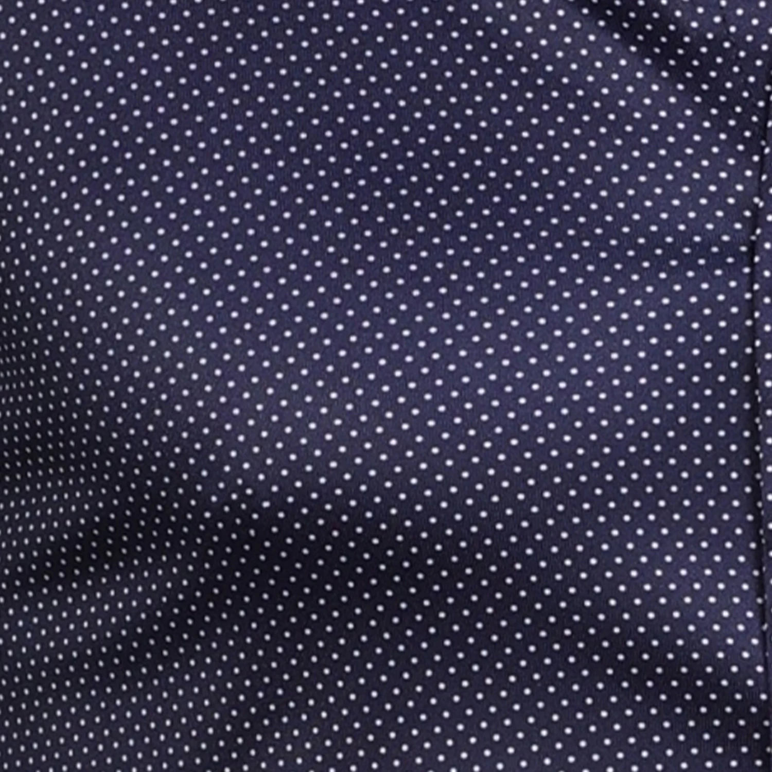 Quattro Flex Dress Shirt With Semi-Spread Collar Midnight Micro Dot - Image 6