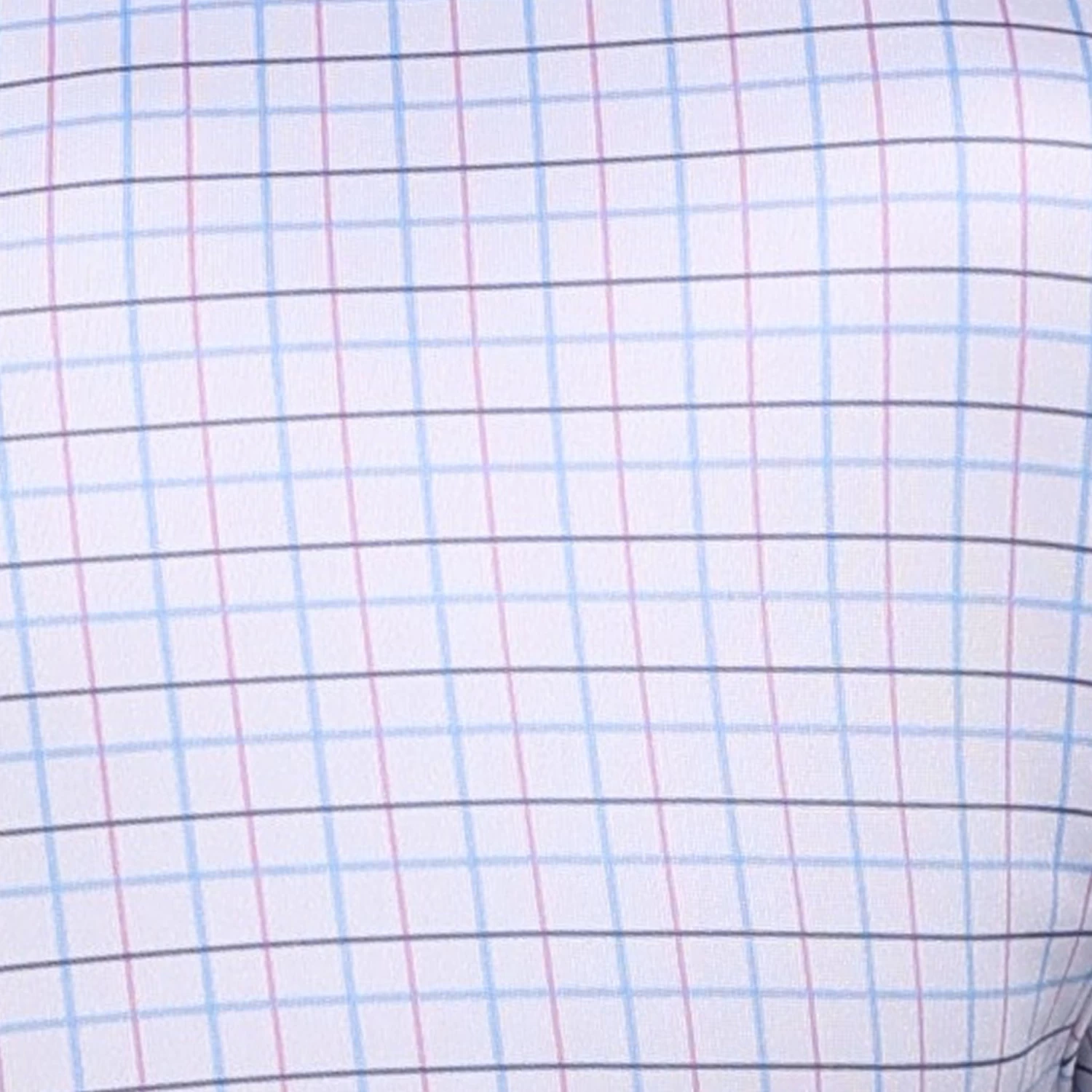 Quattro Flex Dress Shirt With Semi-Spread Collar Blue And Pink Tattersall - Image 7