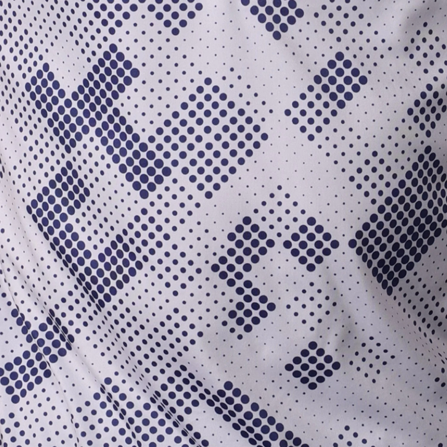 Semi-Spread Collar Polo Grand Prix White And Navy - Image 6