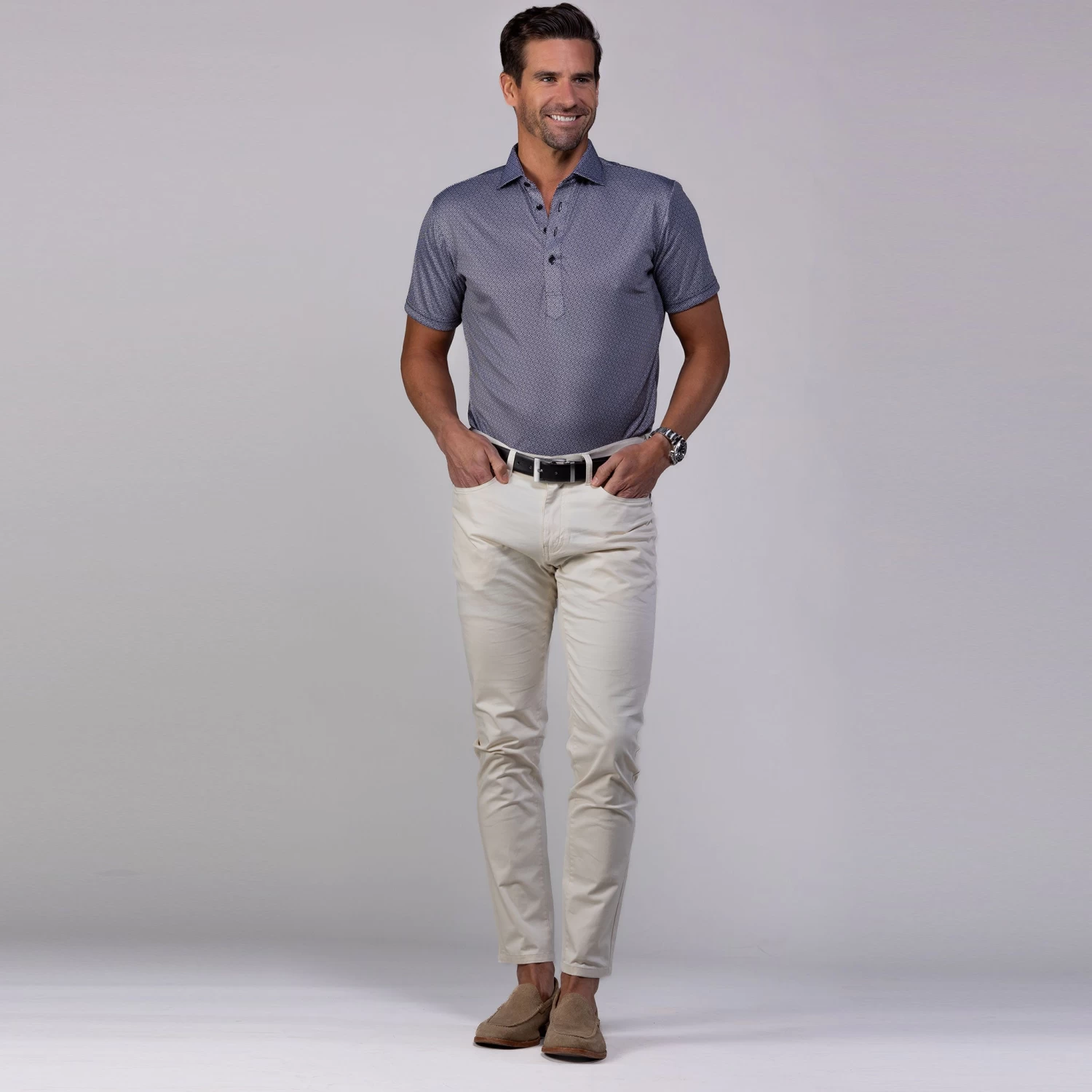 Semi-Spread Collar Polo The Xeron - Image 4