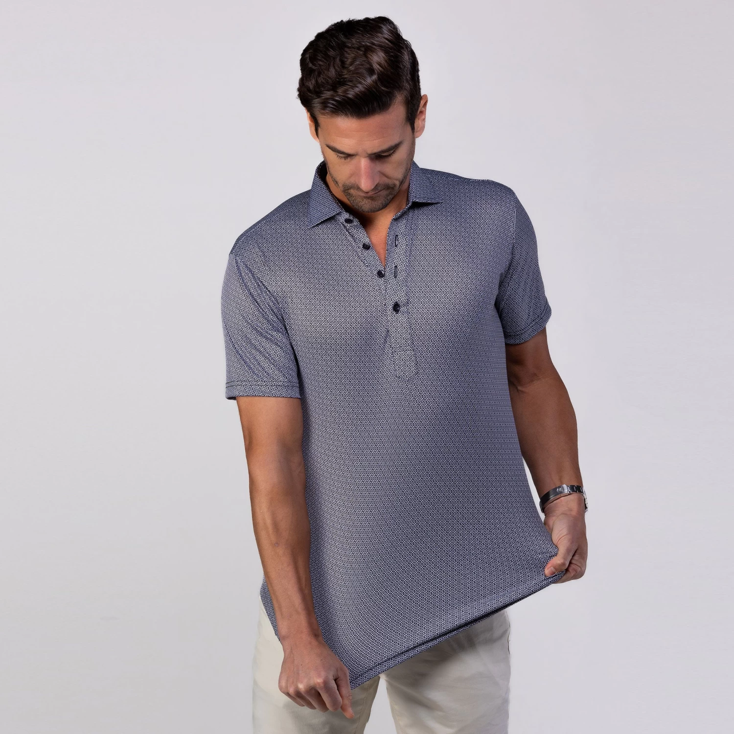 Semi-Spread Collar Polo The Xeron - Image 5
