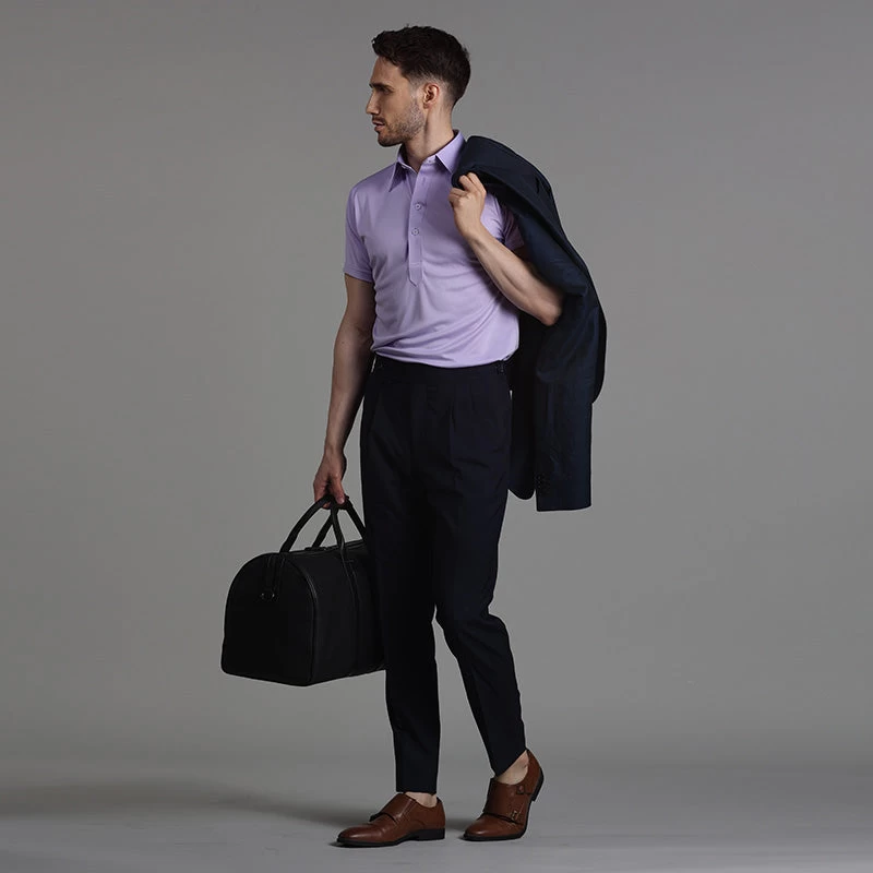 The Original Dress Collar Polo™ Lavender - Image 6