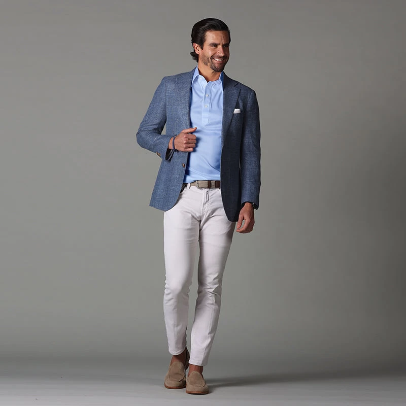 The Original Dress Collar Polo™ Sky Blue - Image 5