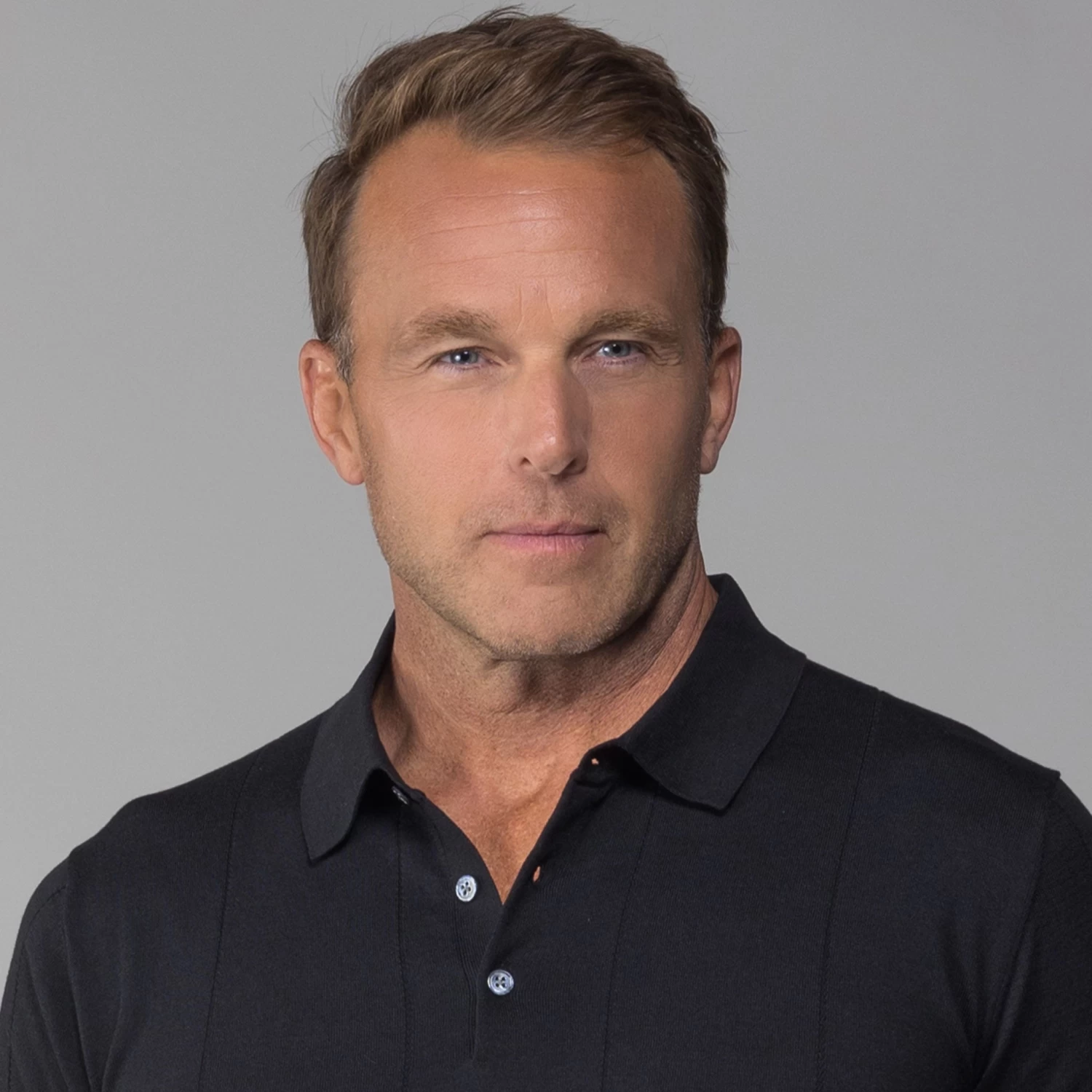 The Maranello Cotton & Silk Retro Stripe Polo Black - Tailored Fit - Image 2