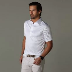 The Original Dress Collar Polo™ White